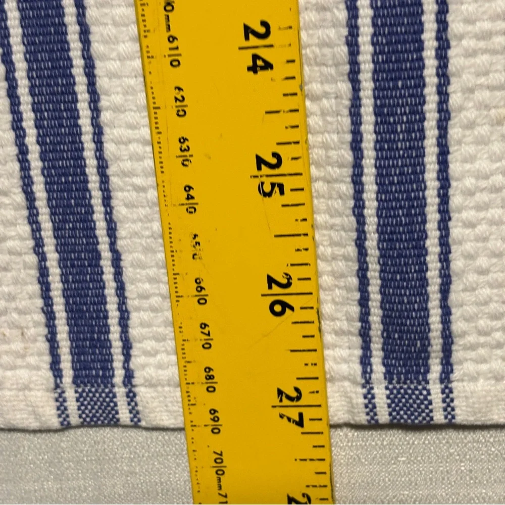 Williams & Sonoma Cotton Dish Towel & 1 from Austria Blue & White LG Like New